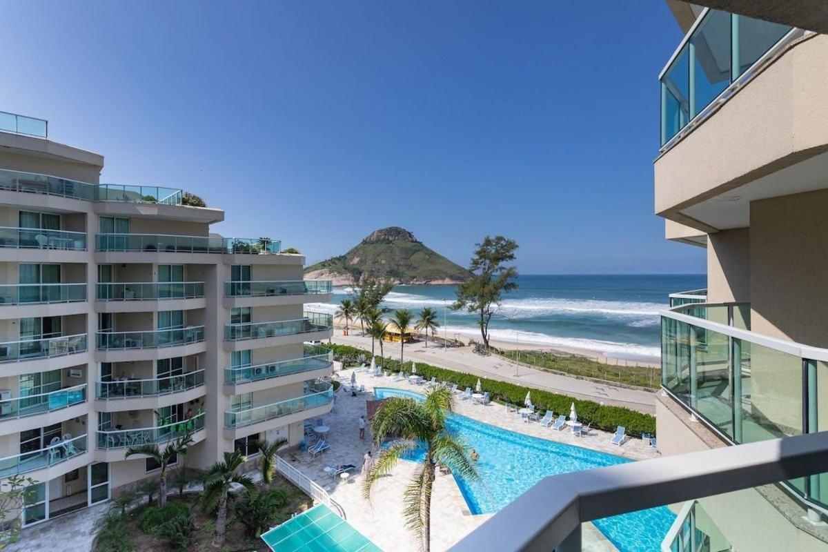 Apart Hotel A Beira Mar Na Praia Do Recreio Rio de Janeiro Buitenkant foto